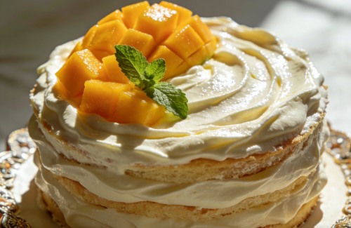 ケーキの中のケーキジェルパウダー